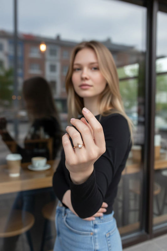 Minimalist Rose Gold Ring Collection for Women