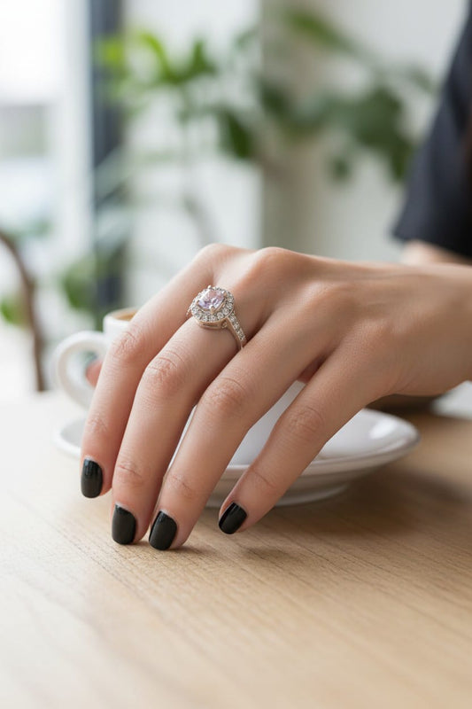 Multi-Color Gemstone Ring Collection for Women