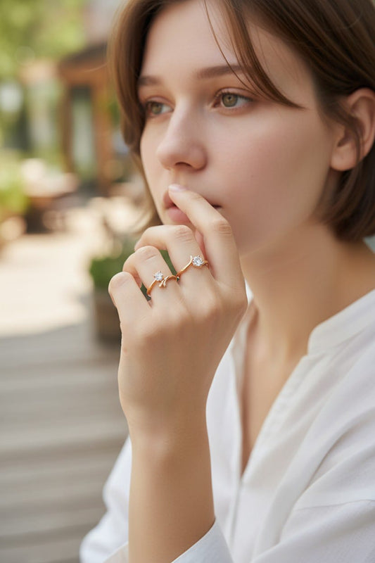Minimalist Rose Gold Ring Collection for Women